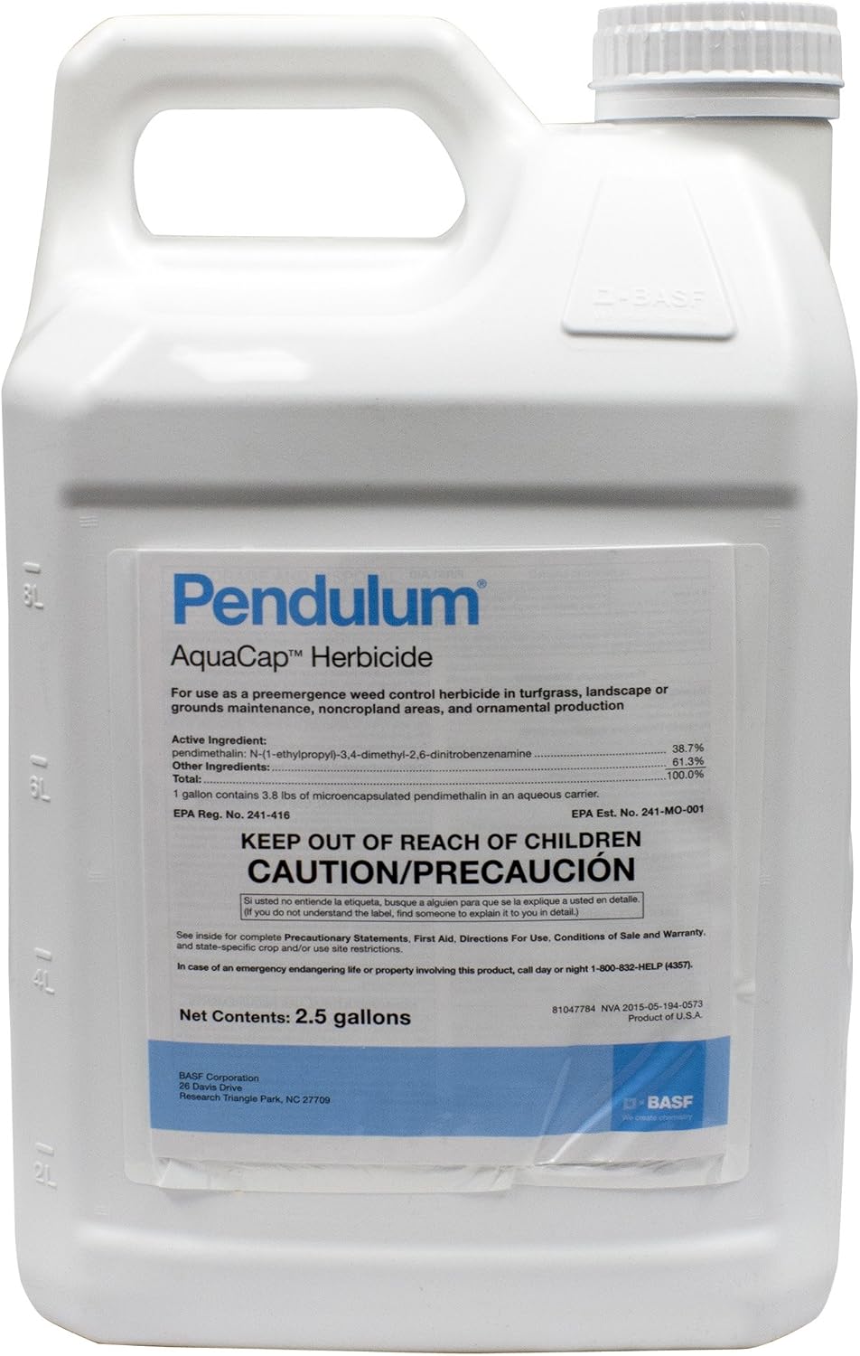 BASF Pendulum AquaCap Pre-Emergent Herbicide (2.5 gal)