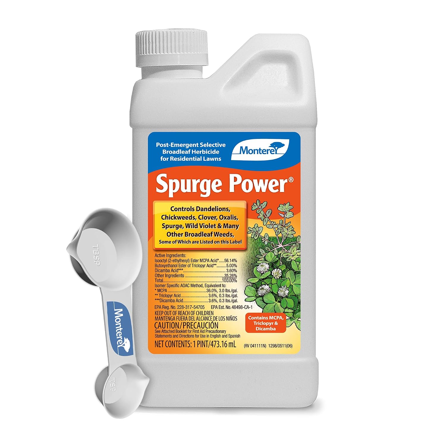 Monterey Spurge Power Herbicide Concentrate (1 Pint w/ Spoon)