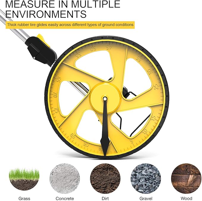 Zozen Measuring Wheel - 0 to 9,999ft