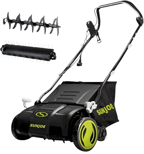 Sun Joe Electric Lawn Dethatcher & Scarifier - 15.0 in