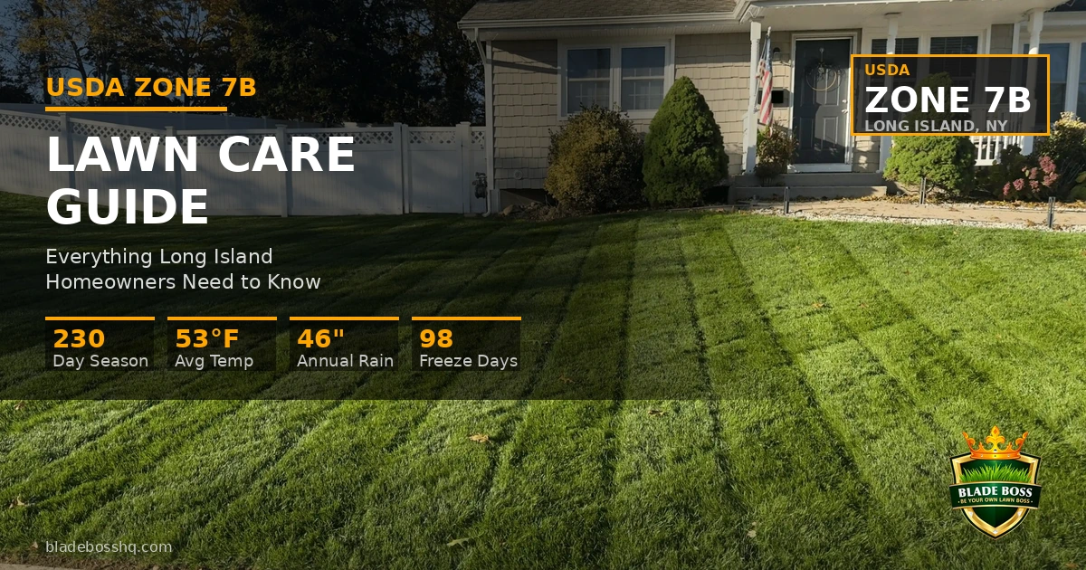 USDA Zone 7B Lawn Care Guide: Everything Long Island Homeowners Need to Know