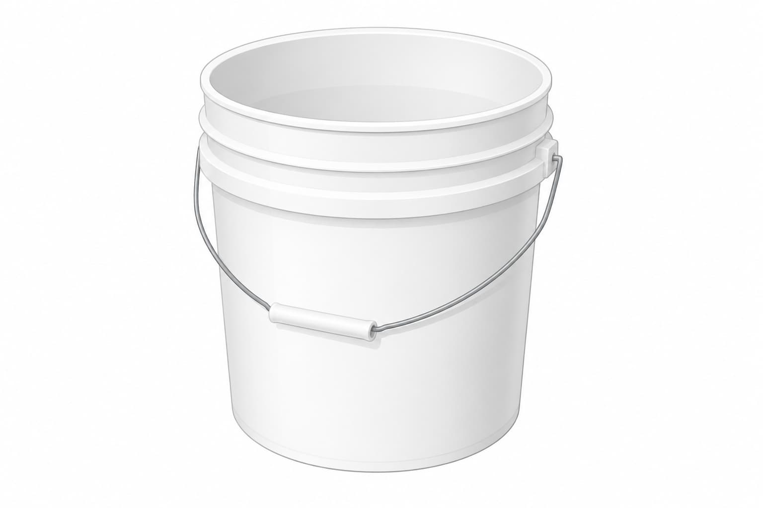 Clean Plastic Bucket