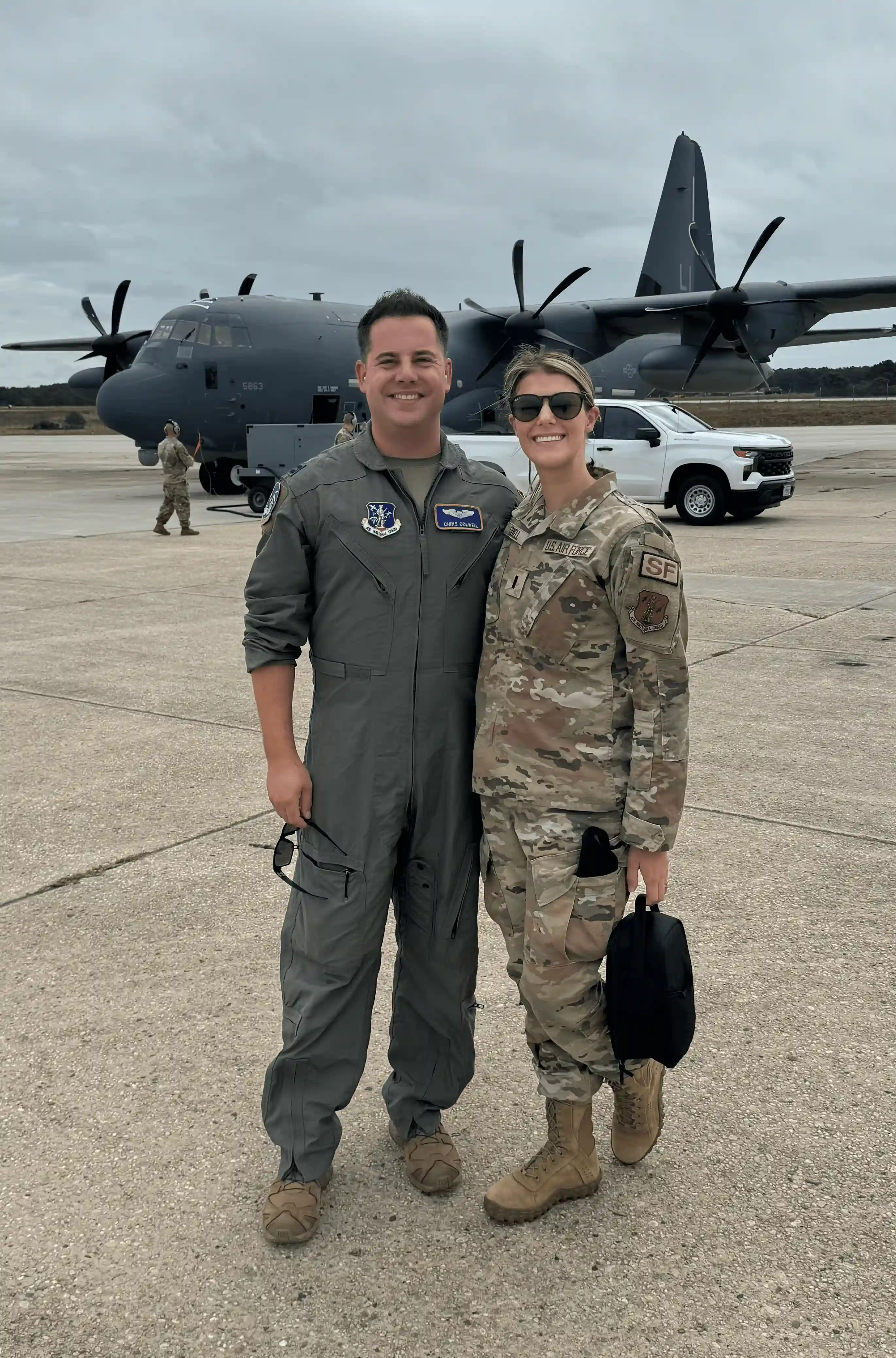 Chris - Blade Boss Founder with his wife